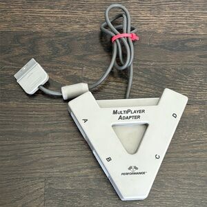 Performance PlayStation 1 PS1 4 Player Adapter Multitap SCPH-1070 Untested